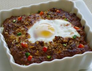 キーマカレーのドリア