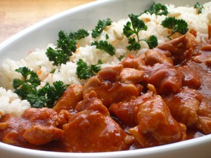 欧風チキンカレーです