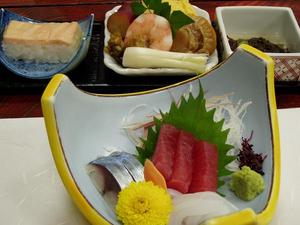 穴子の魚竹寿し　で懇親会