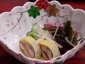 穴子の魚竹寿し　で懇親会