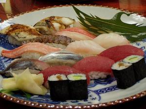 穴子の魚竹寿し　で懇親会