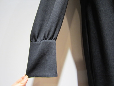yoshie inaba シルクジョーゼットワンピース