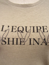 LEQUIPE ロゴ入りカットソー