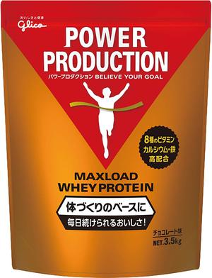 グリコ パワープロダクション マックスロード ホエイプロテイン チョコレート味 3.5kg